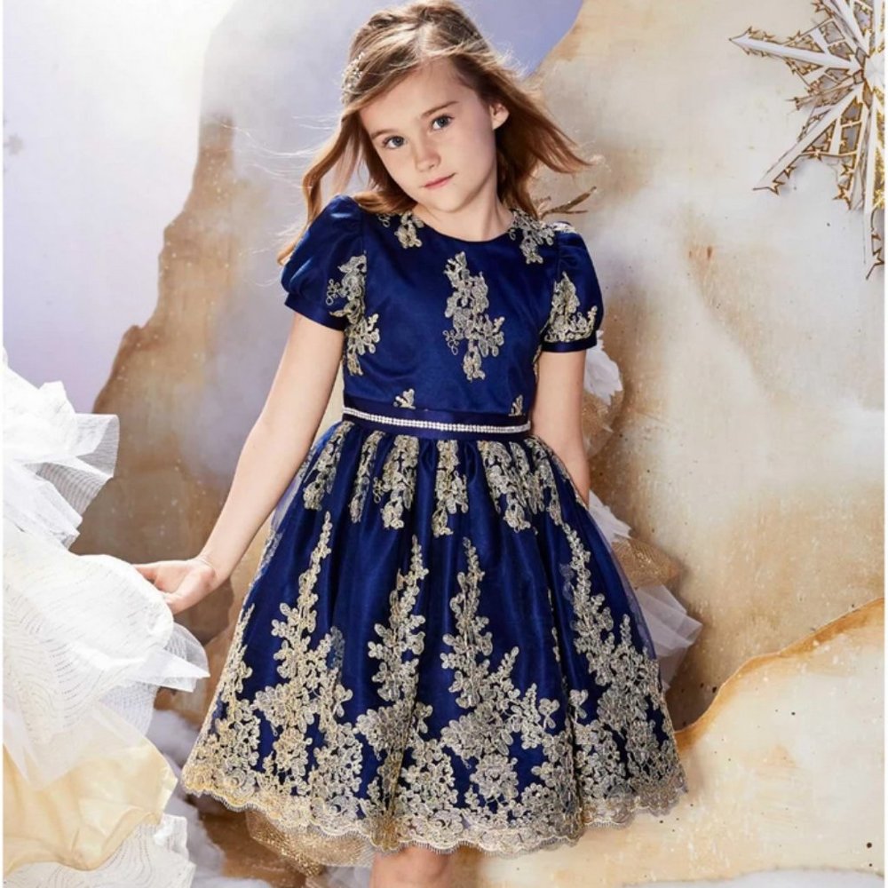 CHASING FIREFLIES Girls Party Holiday Dress (Sz10)